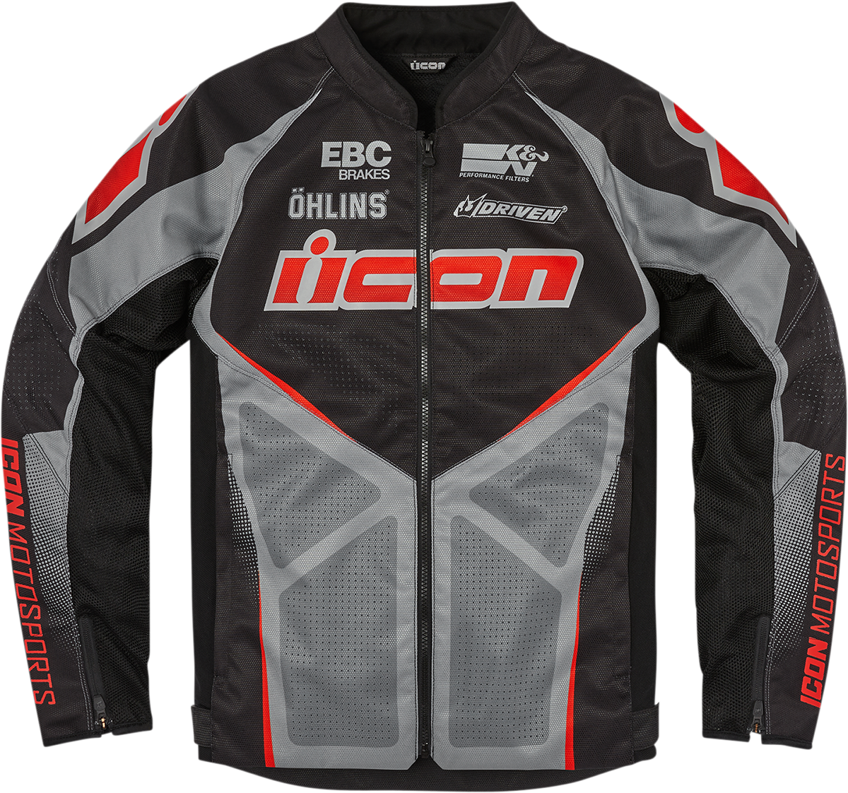 Текстилно мото яке ICON HOOLIGAN ULTRABOLT - BLACK