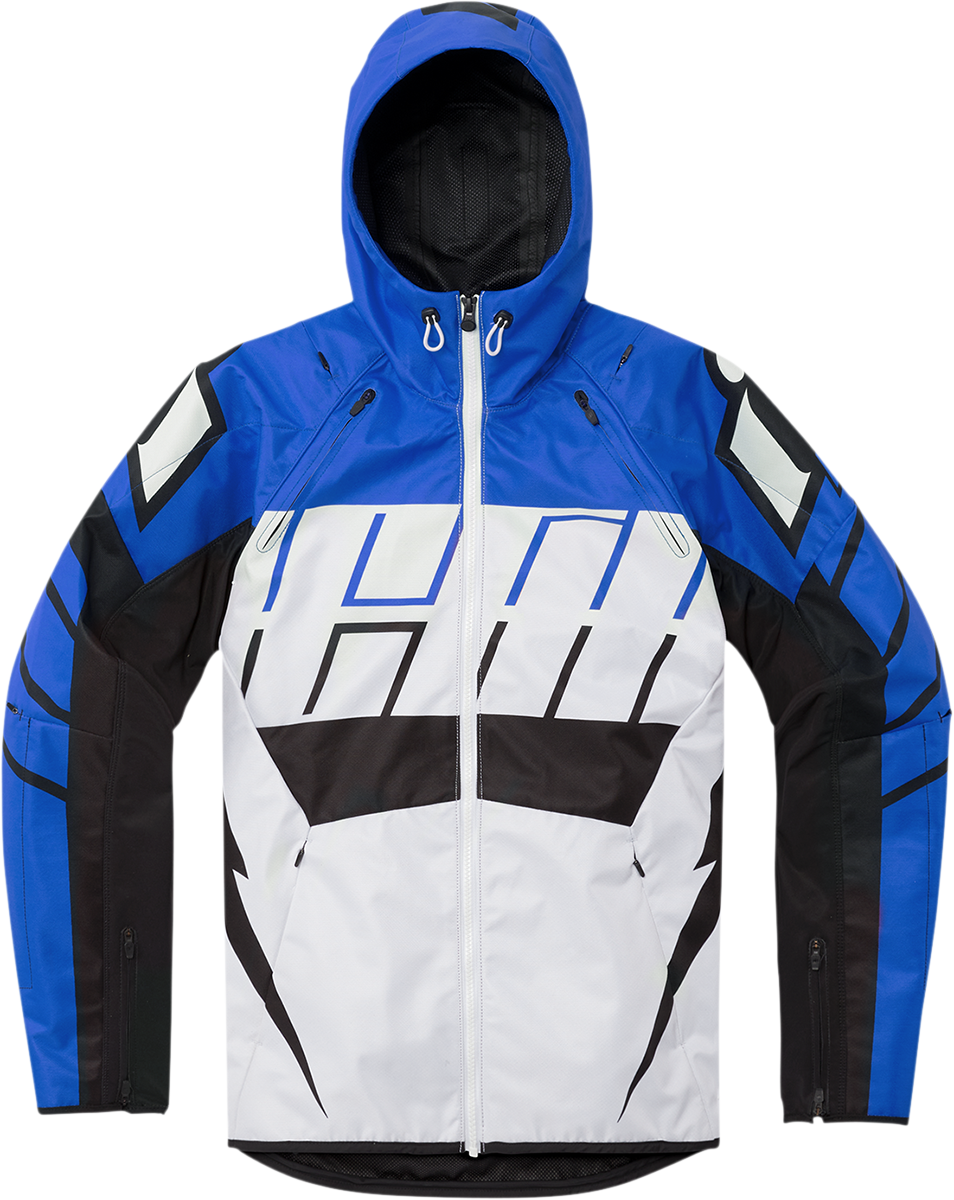 Текстилно мото яке ICON AIRFORM RETRO BLUE