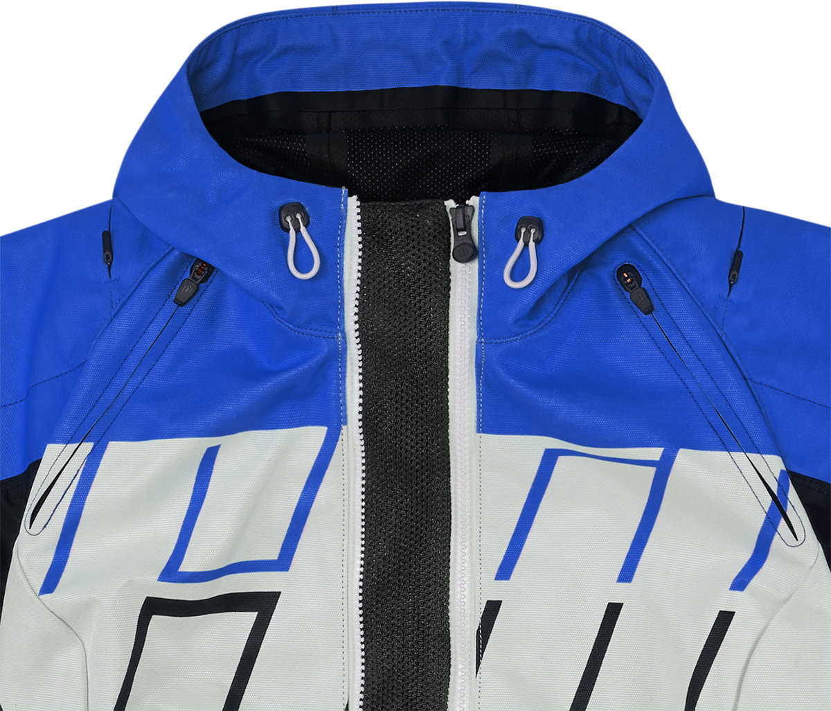 Текстилно мото яке ICON AIRFORM RETRO BLUE — снимка 3
