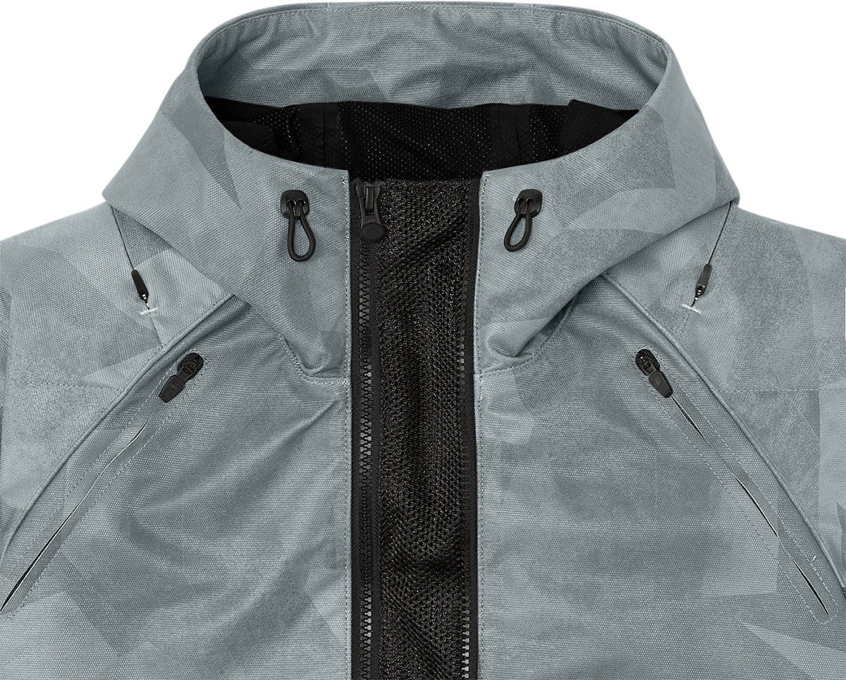 Текстилно мото яке ICON AIRFORM BATTLESCAR - GRAY — снимка 3