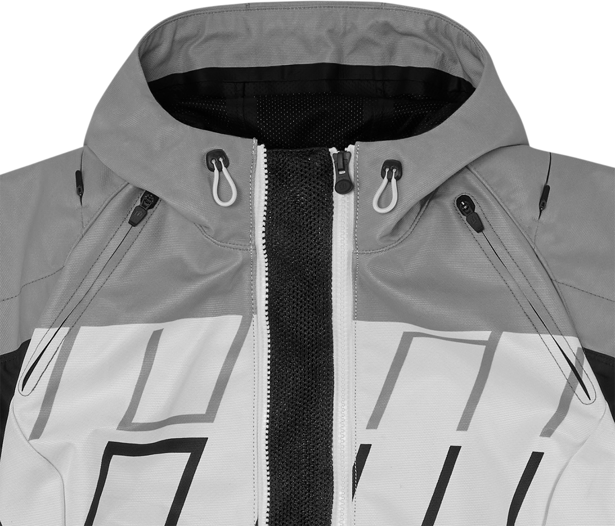 Текстилно мото яке ICON AIRFORM RETRO GRAY — снимка 3