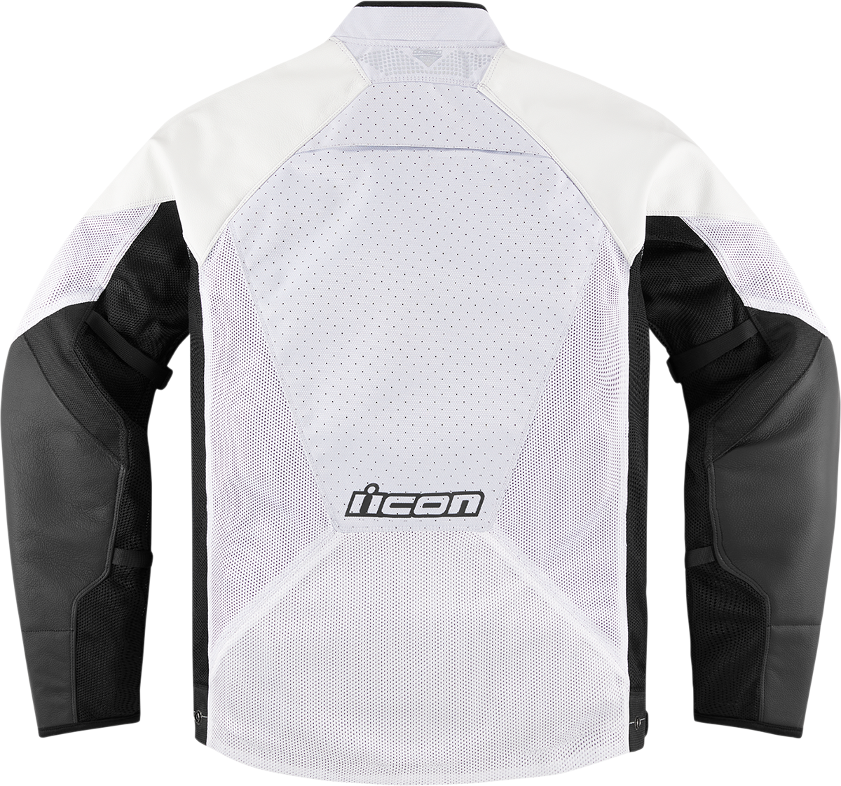 Текстилно мото яке ICON HOOLIGAN CE WHITE — снимка 2