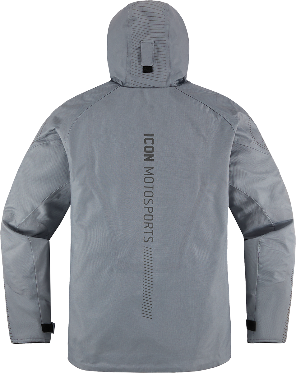 Текстилно мото яке ICON PDX3 CE - GRAY — снимка 2