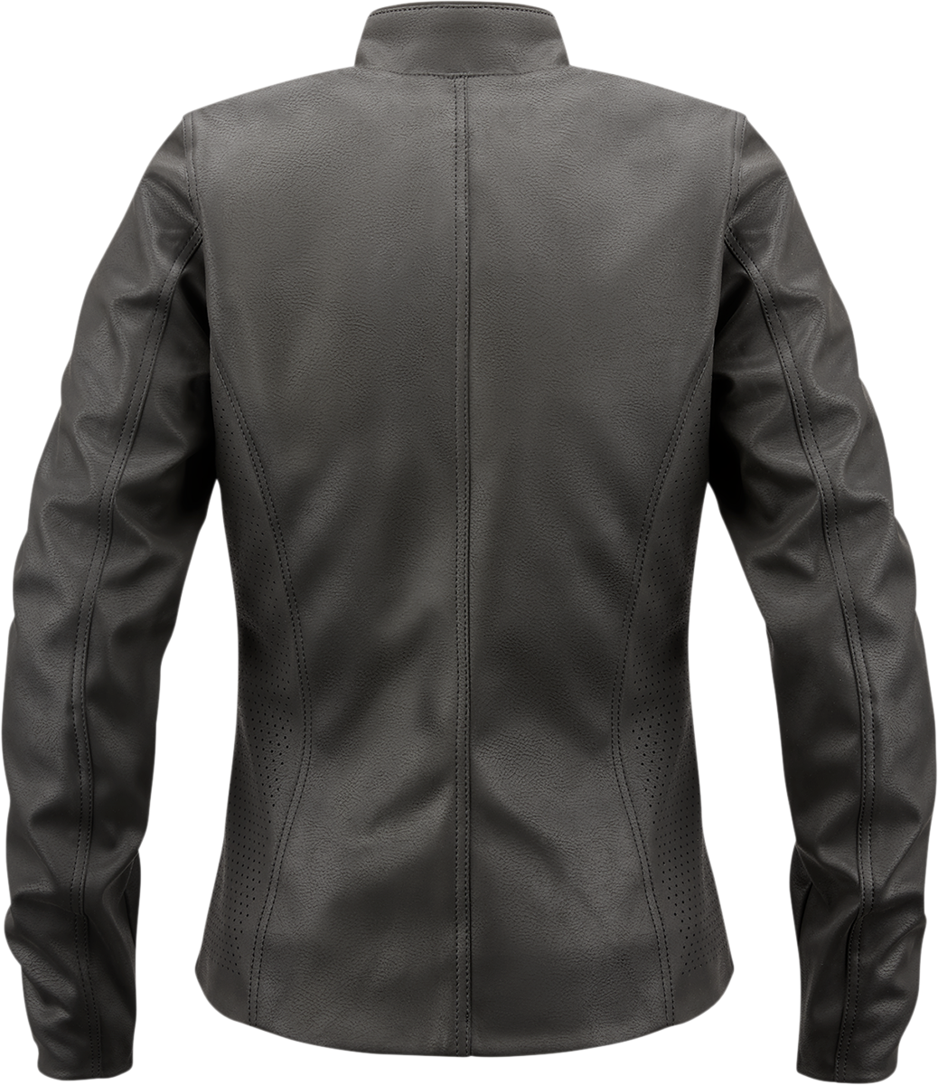 Дамско мото яке ICON TUSCADERO2 - BLACK — снимка 2