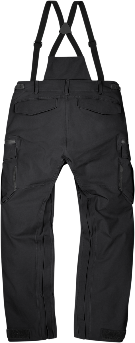 Текстилен мото панталон ICON STORMHAWK WP OVERPANT - BLACK_2