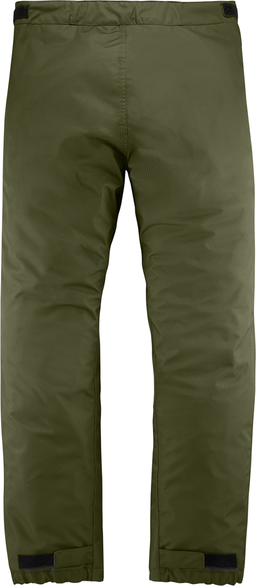 Текстилен мото панталон ICON PDX3 OVERPANTS - OLIVE — снимка 2