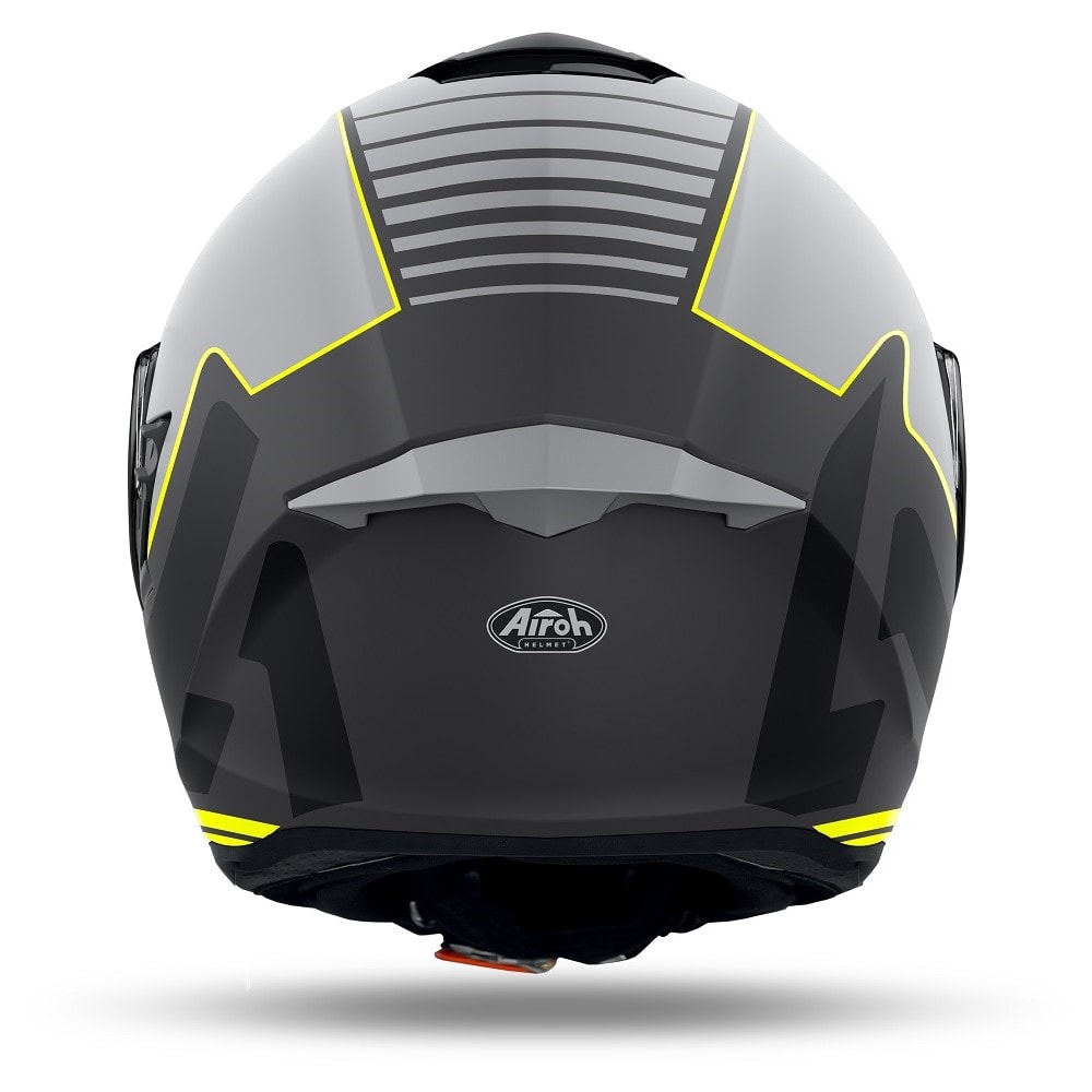 КАСКА AIROH ST 501 TYPE YELLOW MATT — снимка 3