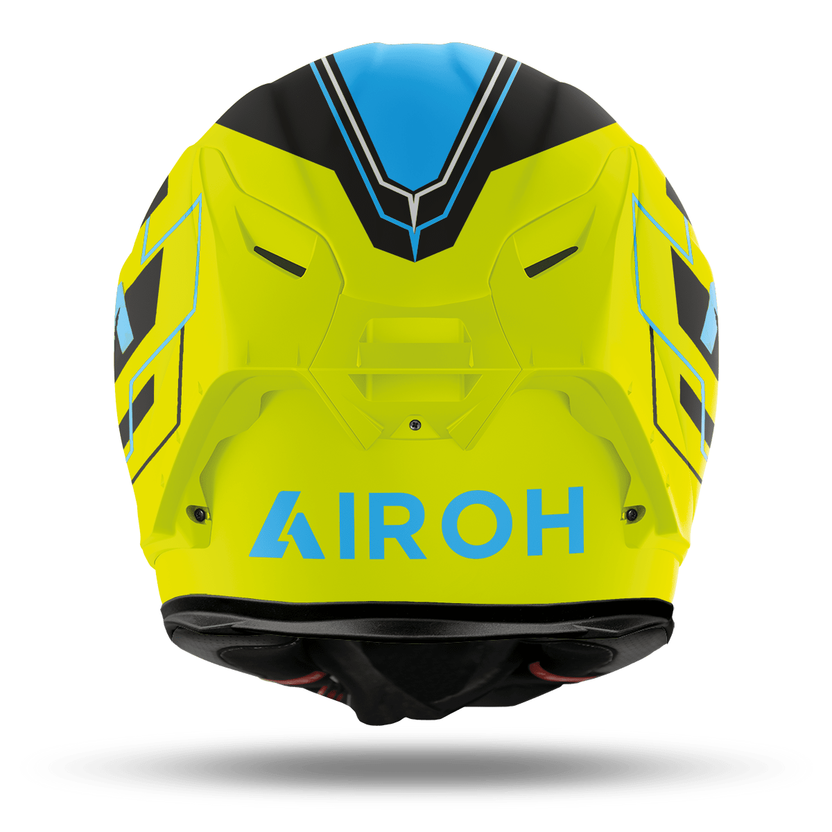 КАСКА AIROH GP550 S CHALLENGE BLUE/YELLOW MATT — снимка 3