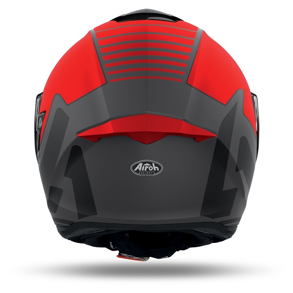 КАСКА AIROH ST 501 TYPE RED MEATT — снимка 2