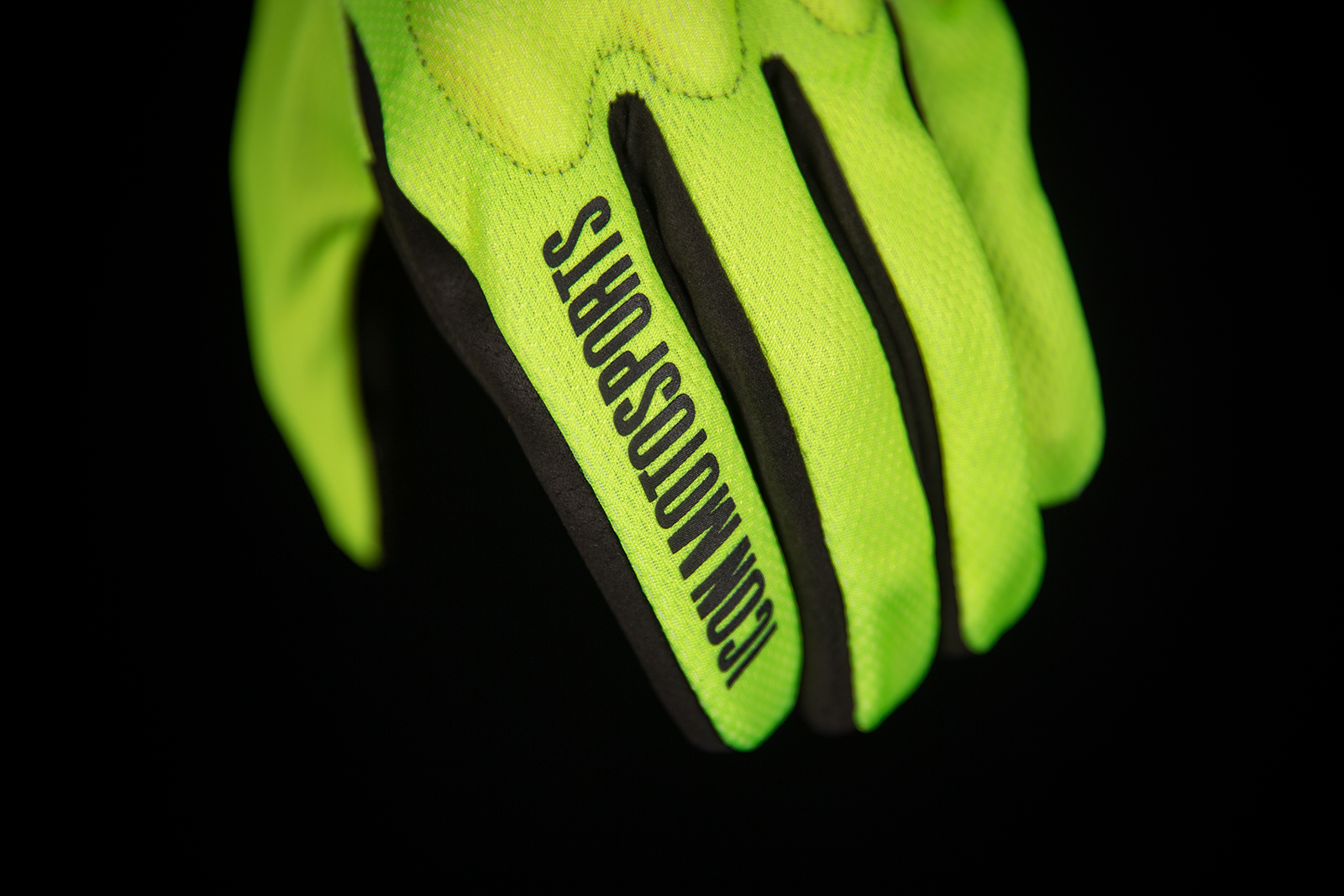 Текстилни мото ръкавици ICON ANTHEM 2 - HI-VIZ — снимка 5