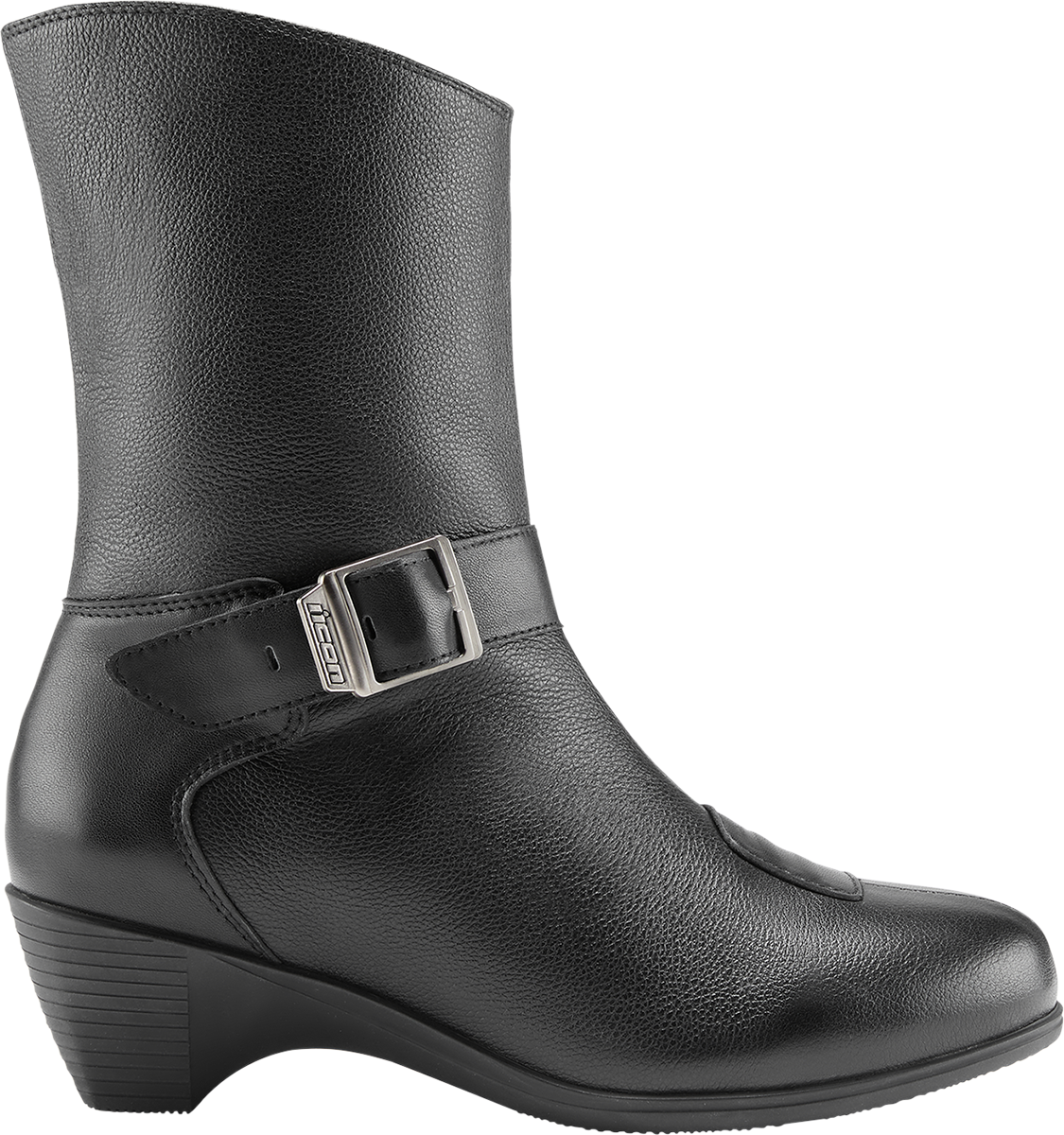 Дамски мото ботуши ICON TUSCADERO - BLACK — снимка 3