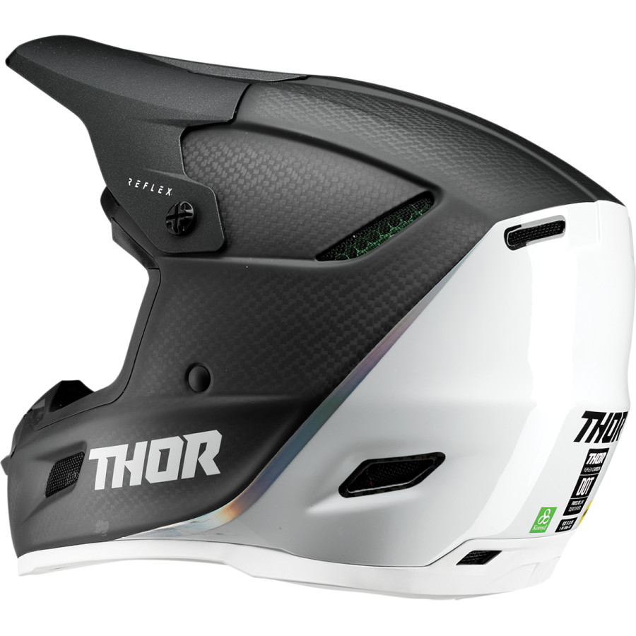 Мотокрос каска THOR REFLEX CARBON POLAR — снимка 2