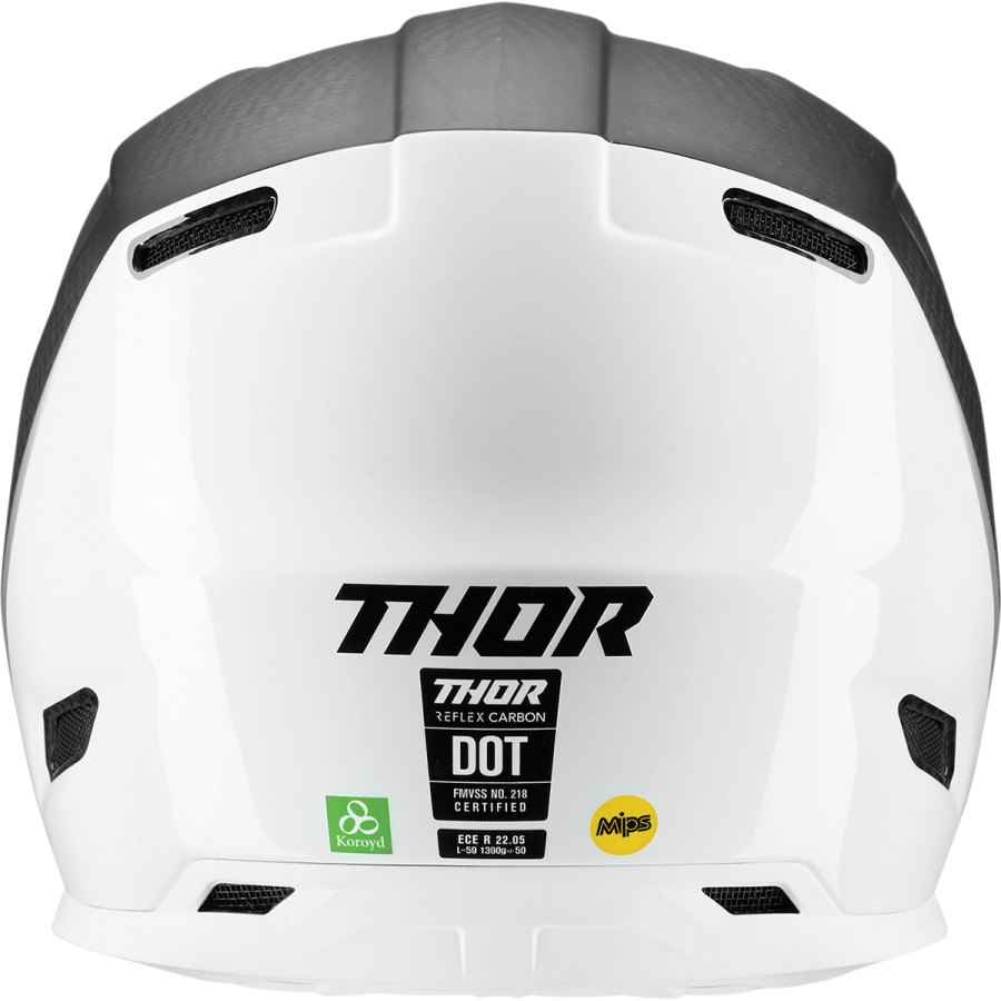 Мотокрос каска THOR REFLEX CARBON POLAR — снимка 3