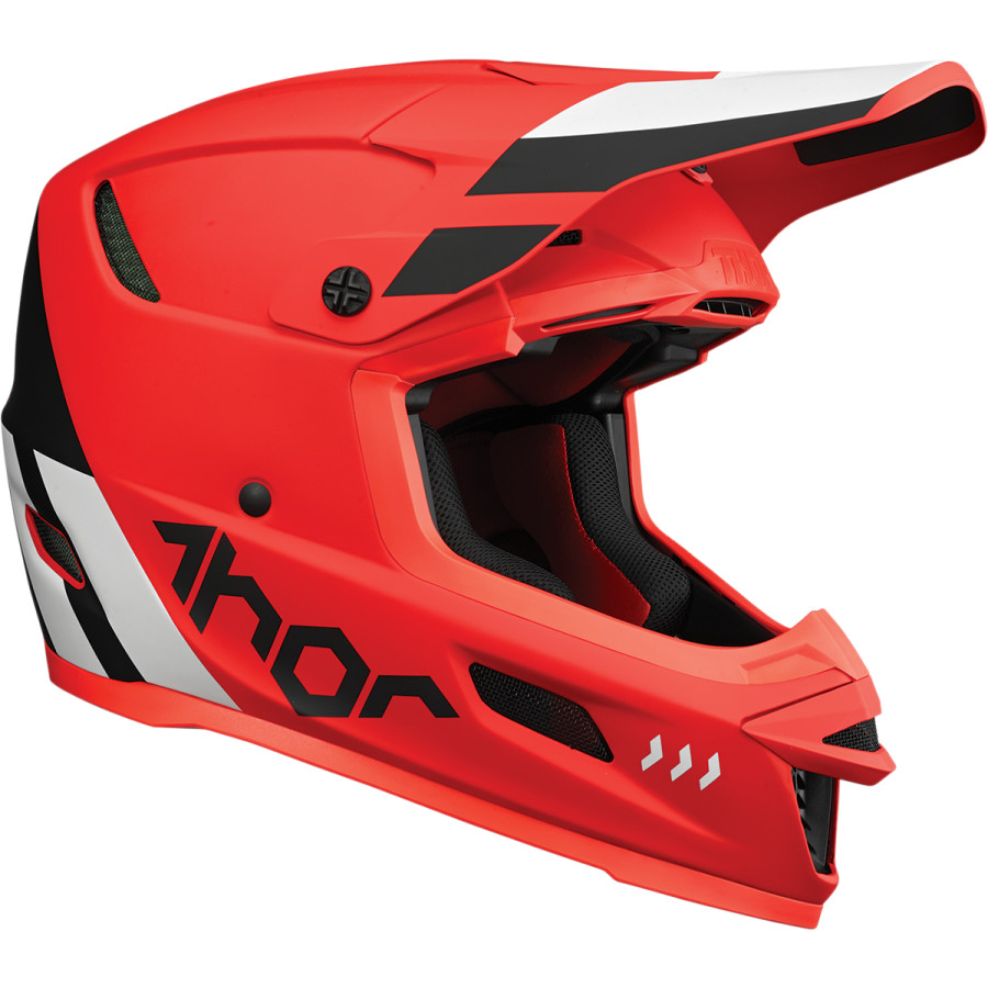 Мотокрос каска THOR REFLEX CUBE RED/BLACK
