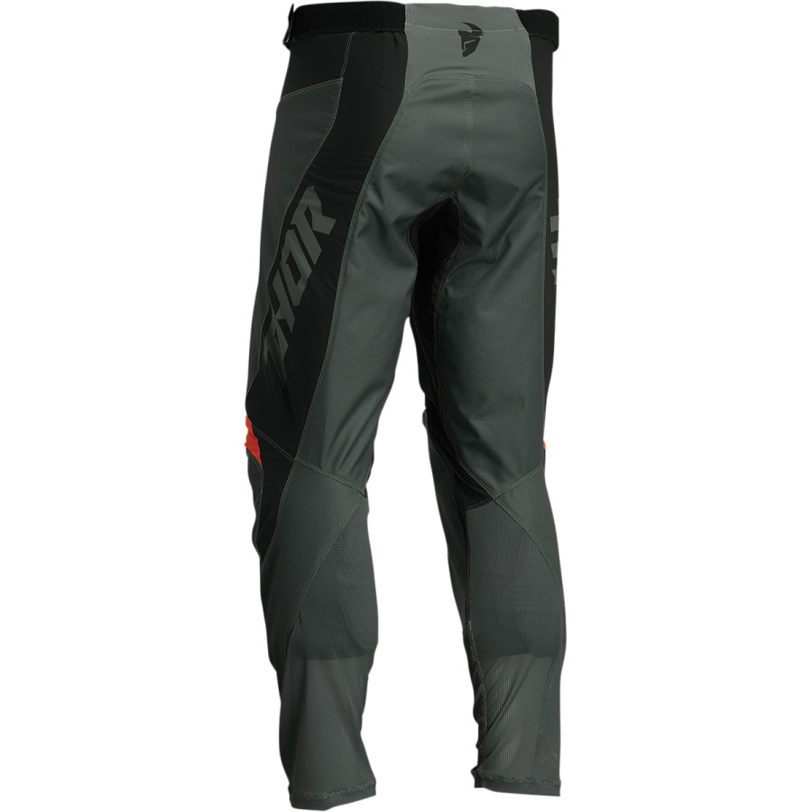 Мотокрос брич THOR PULSE REACT ARMY/BLACK — снимка 3