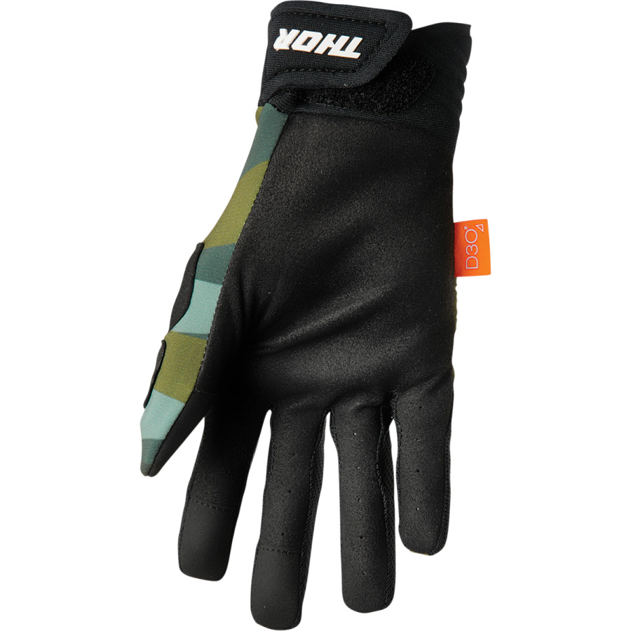 Мотокрос ръкавици THOR REBOUND CAMO/BLACK — снимка 2