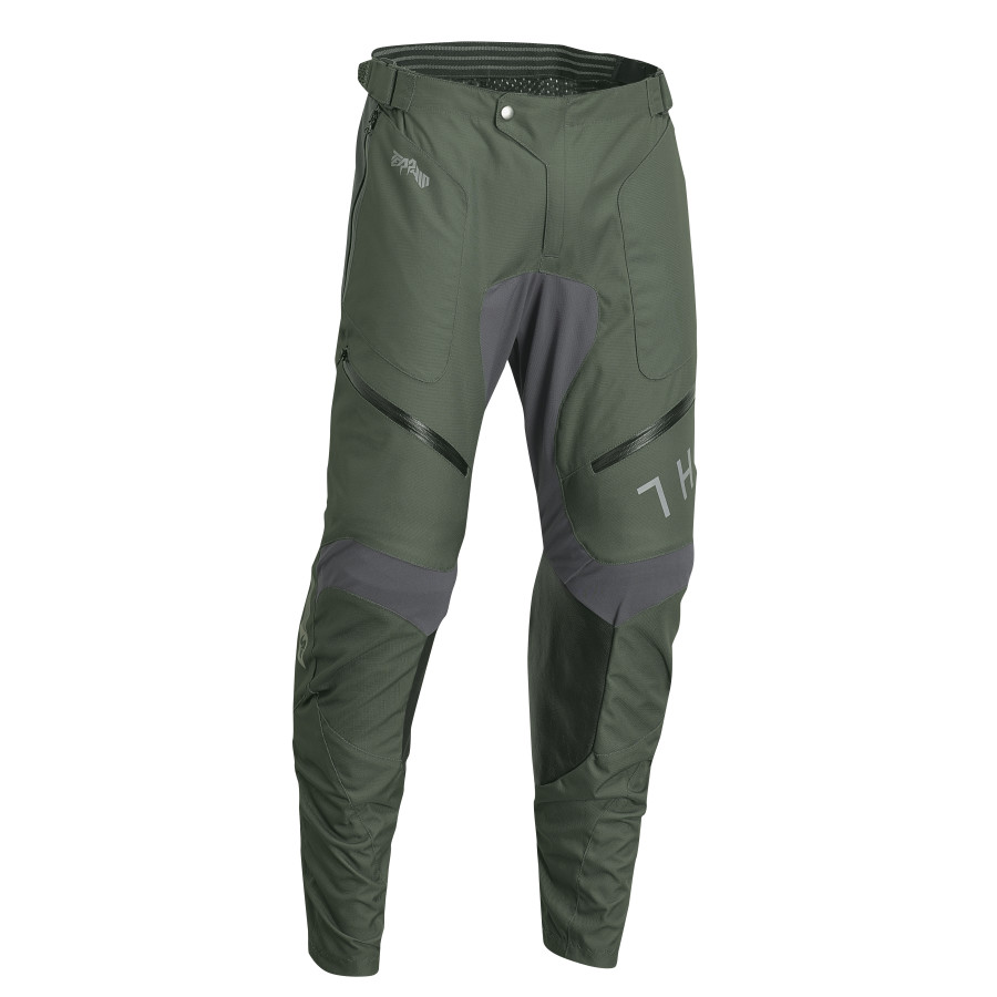 Ендуро брич THOR TERRAIN ARMY/CHARCOAL IN THE BOOT 23' 1