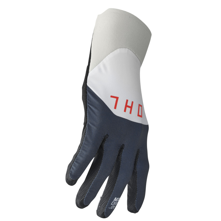 Мотокрос ръкавици THOR AGILE RIVAL MIDNIGHT/GRAY — снимка 3