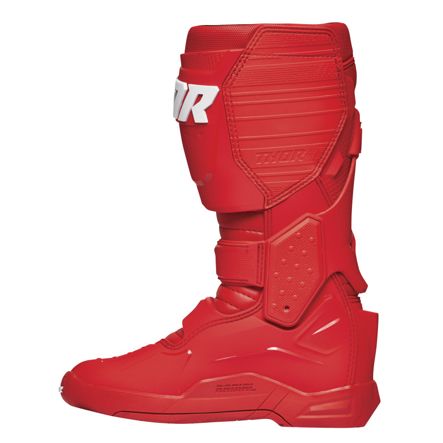 Мотокрос ботуши THOR RADIAL RED — снимка 3