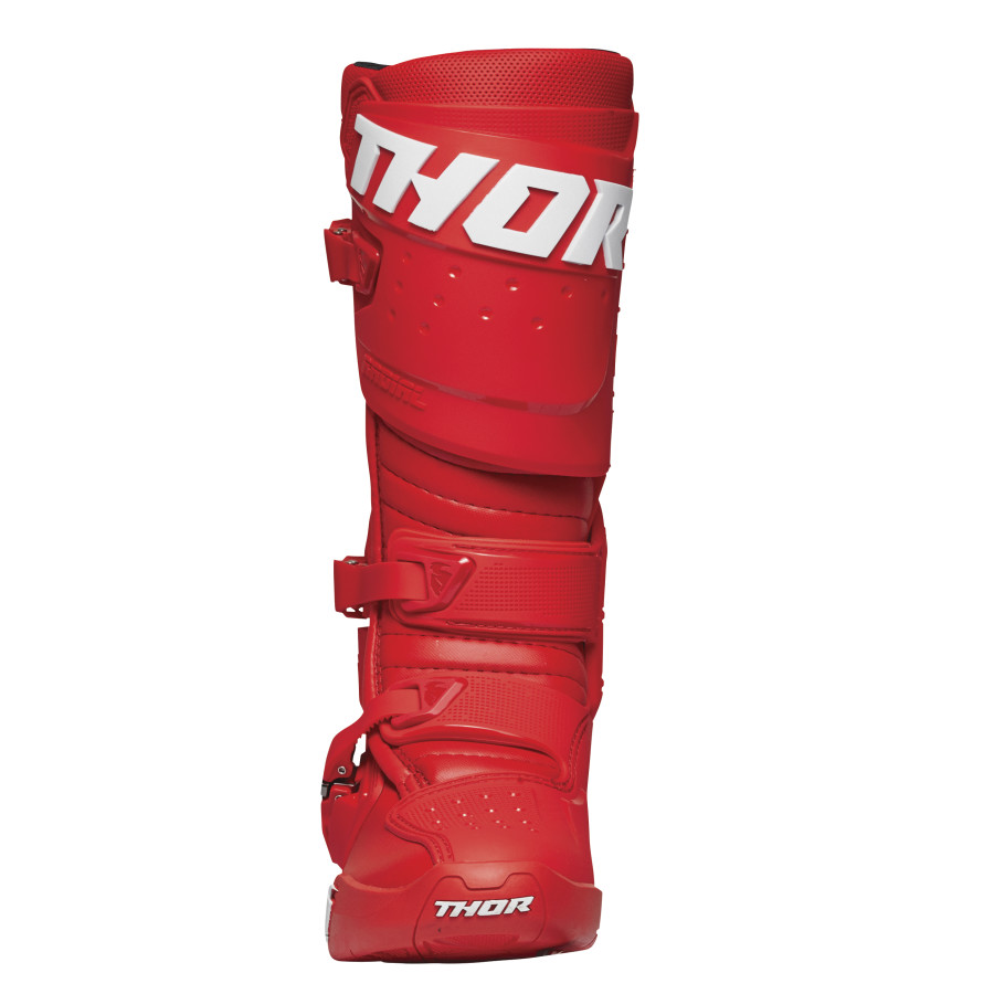 Мотокрос ботуши THOR RADIAL RED — снимка 4