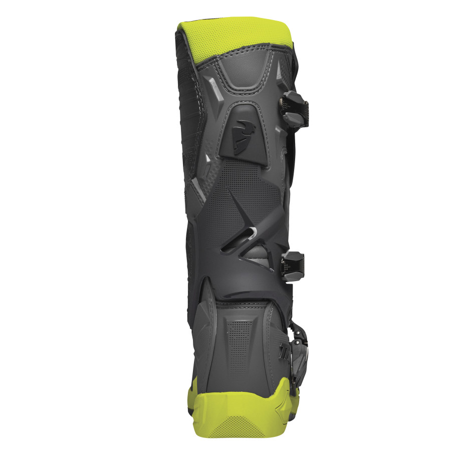 Мотокрос ботуши THOR RADIAL GRAY/FLO YELLOW BOOT — снимка 4