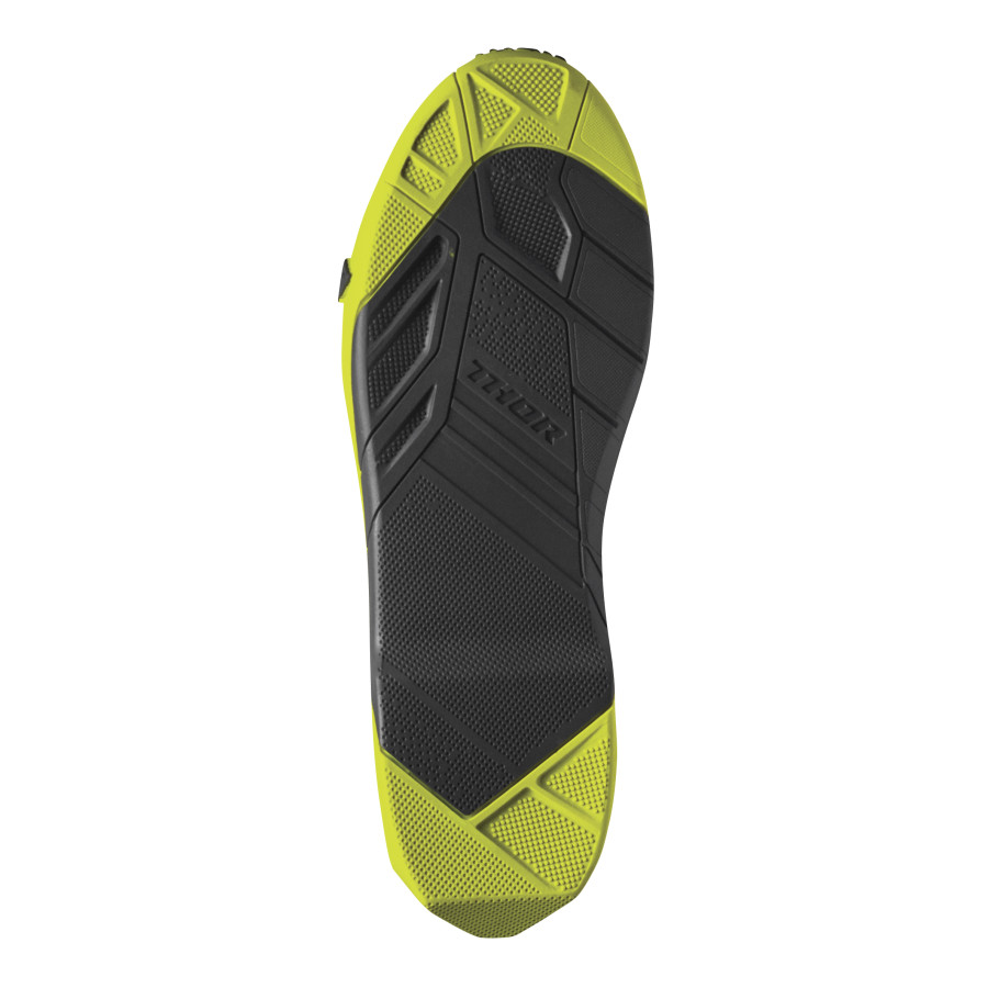 Мотокрос ботуши THOR RADIAL GRAY/FLO YELLOW BOOT — снимка 5