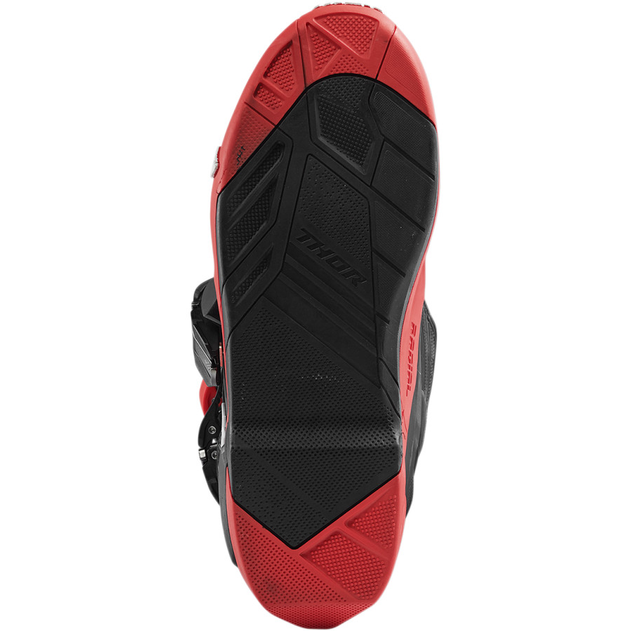 Мотокрос ботуши THOR RADIAL RED/BLACK — снимка 2