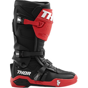 Мотокрос ботуши THOR RADIAL RED/BLACK — снимка 3