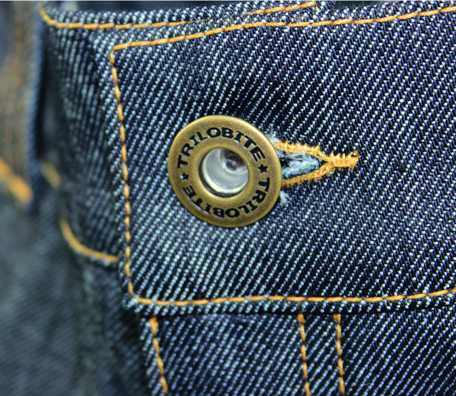 Мото дънки TRILOBITE 1860 TON-UP dark blue slim fit_6