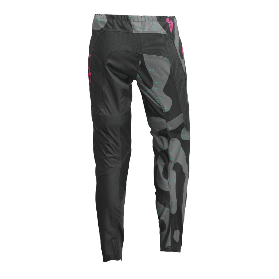 Дамски мотокрос брич THOR WOMEN'S SECTOR DISGUISE GRAY/PINK — снимка 2