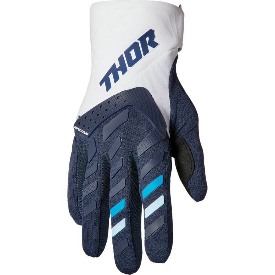 Дамски мотокрос ръкавици THOR WOMEN'S SPECTRUM MIDNIGHT/WHITE 1