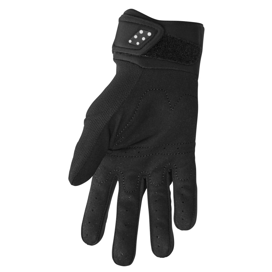 Дамски мотокрос ръкавици THOR WOMEN'S SPECTRUM BLACK/WHITE — снимка 2