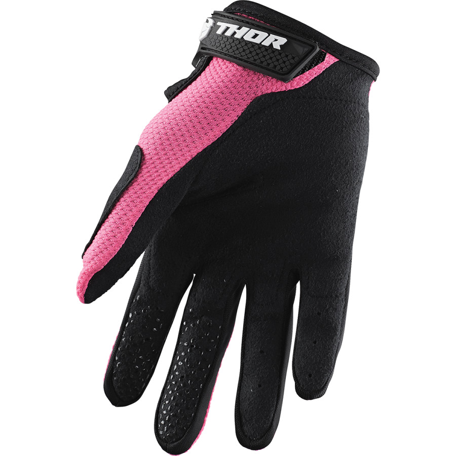 Дамски мотокрос ръкавици THOR WOMEN'S SECTOR PINK GLOVE — снимка 2