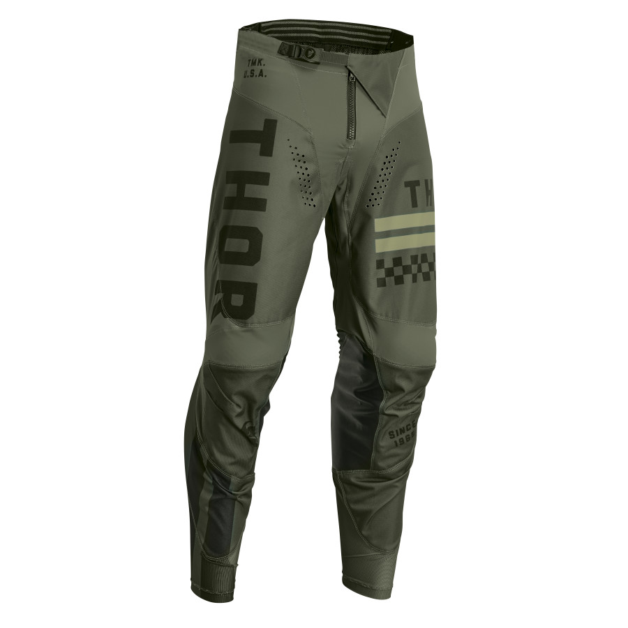 Детски мотокрос брич THOR YOUTH PULSE COMBAT ARMY/BLACK 1