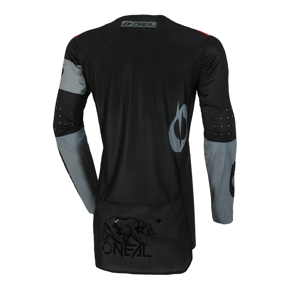 Мотокрос блуза O'NEAL PRODIGY FIVE TWO V.23 BLACK/GRAY — снимка 2