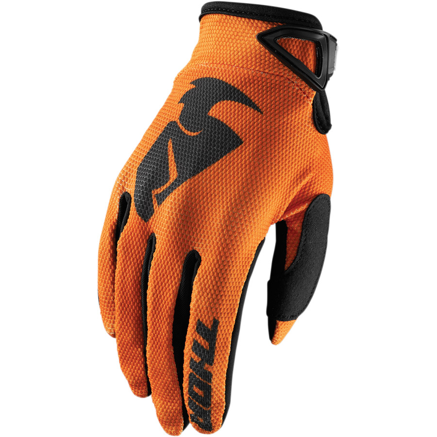 Детски мотокрос ръкавици THOR YOUTH SECTOR ORANGE/BLACK 1