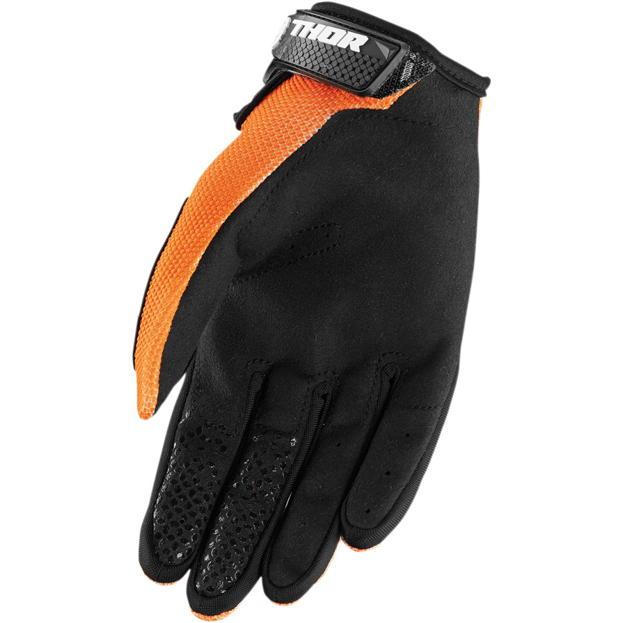 Детски мотокрос ръкавици THOR YOUTH SECTOR ORANGE/BLACK — снимка 2