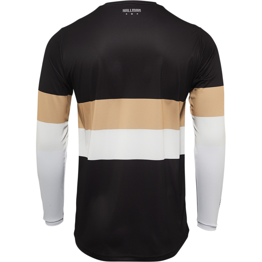 Мотокрос джърси THOR HALLMAN DIFFER DRAFT BLACK/LATTE — снимка 2