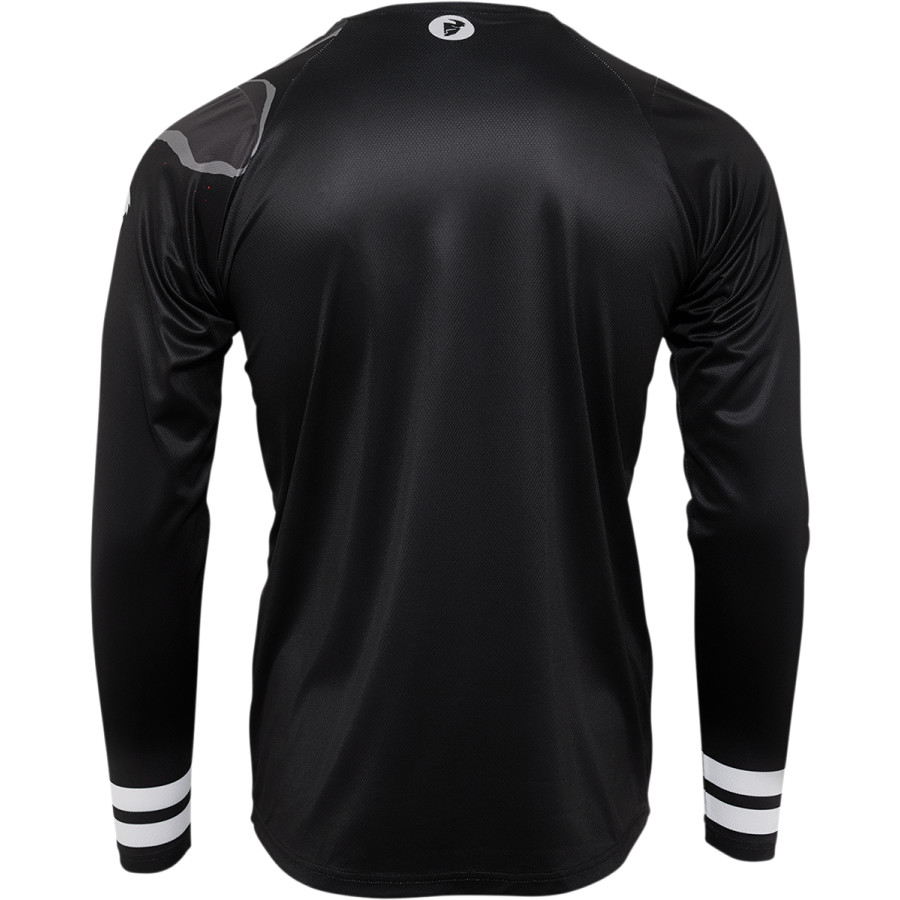Вело джърси THOR ASSIST BANGER LONG SLEEVE BLACK — снимка 2