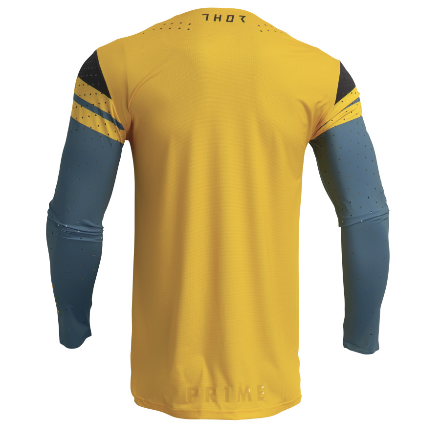 Мотокрос джърси THOR PRIME RIVAL TEAL/YELLOW — снимка 2