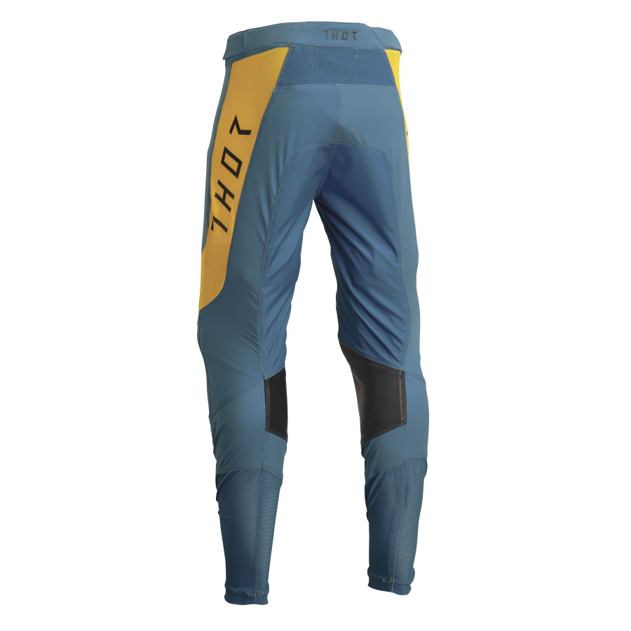 Мотокрос брич THOR PRIME RIVAL TEAL/YELLOW — снимка 3