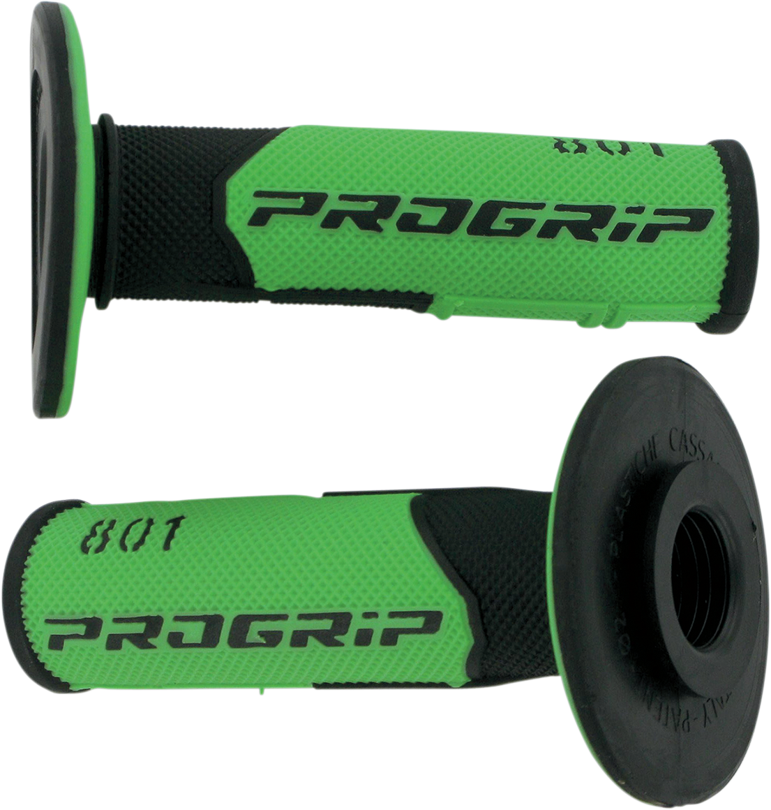 Мотокрос ръкохватки PROGRIP 801 Hybrid Duo-Density BLACK/GREEN