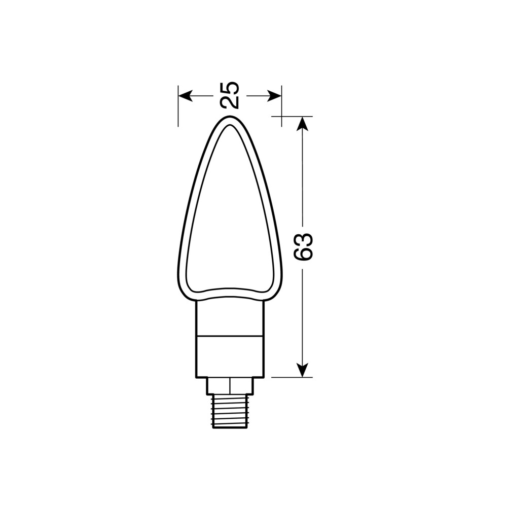 LED мигачи AROW2 CARBON – 90115 — снимка 2