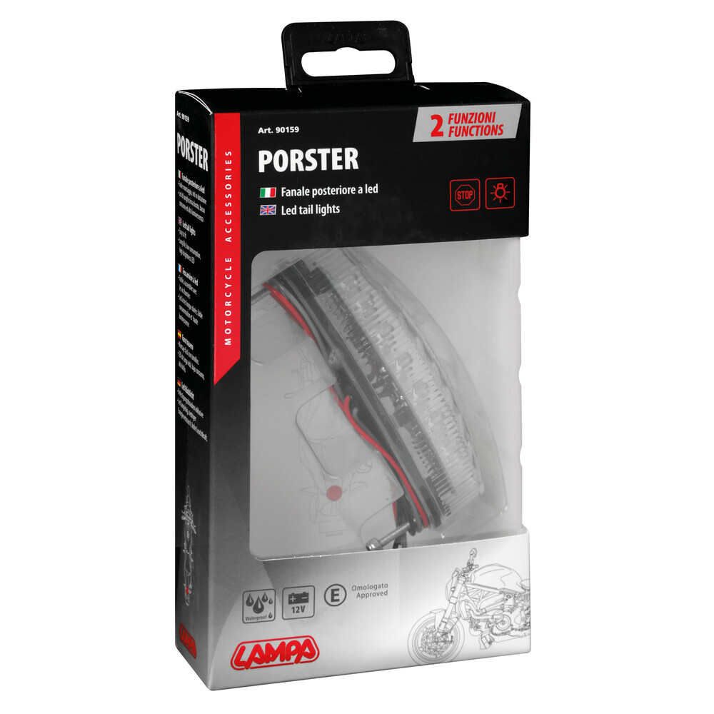 Задни светлини "Porster" Led 12V - 90159 — снимка 4