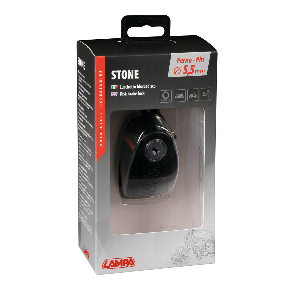 Заключвалка диск Stone black 90588 — снимка 5
