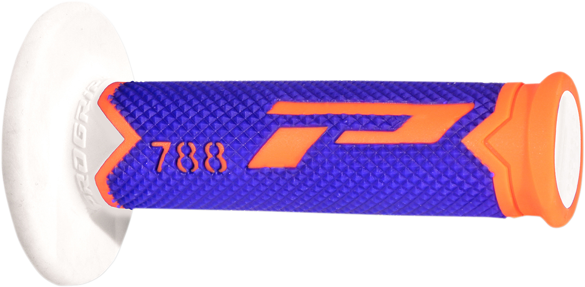 Мотокрос ръкохватки PROGRIP TRIPPLE Density 788 ORANGE/BLUE/WHITE