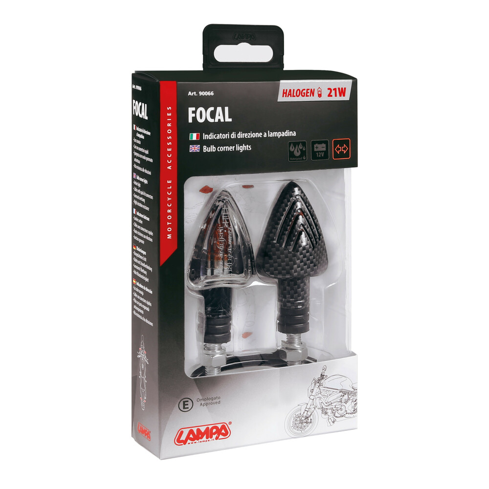 Мото мигачи FOCAL CARBON- 90066 — снимка 4