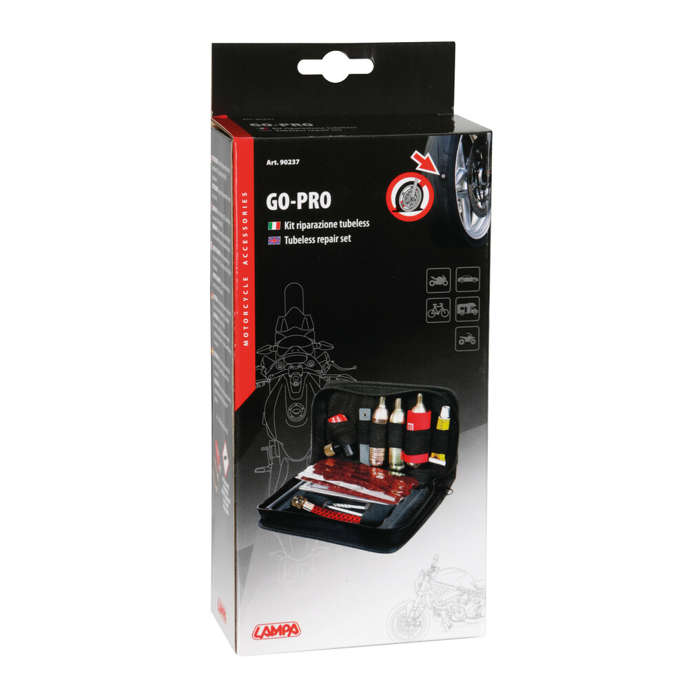 Комплект ремонт мото гуми LAMPA GP-PRO 90237 — снимка 4