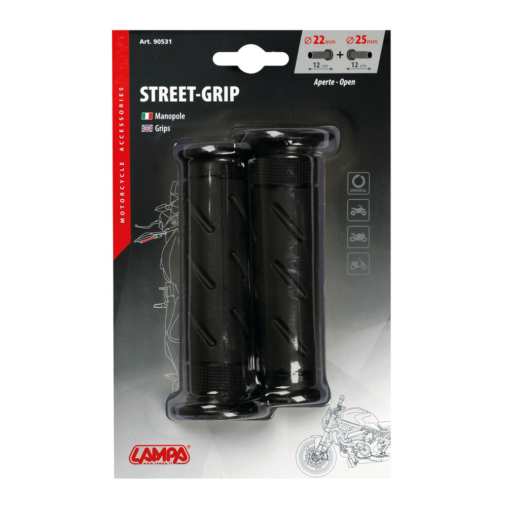 Мото ръкохватки Street Grip Black 90531 — снимка 3