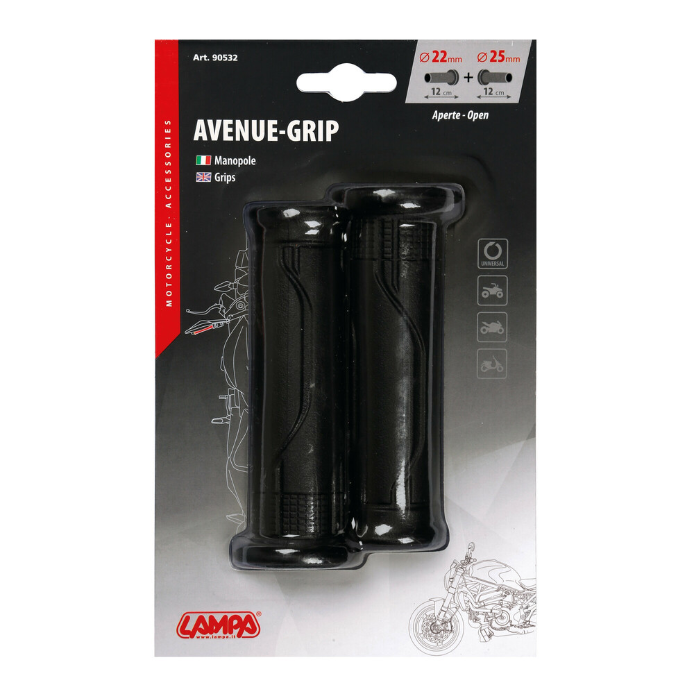 Мото ръкохватки Avenue Grip Black 90532 — снимка 3